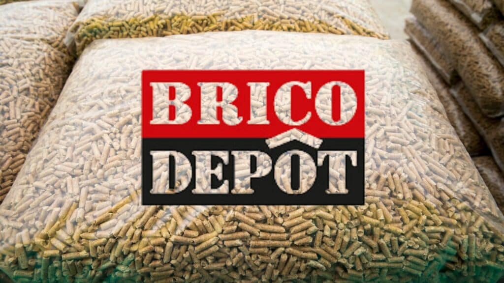 pellet brico depot