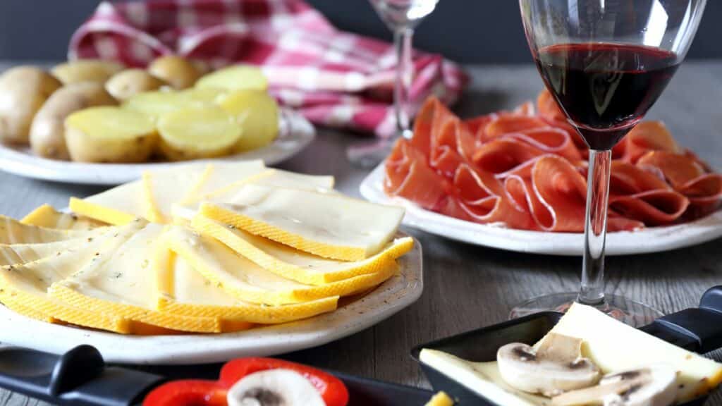 raclette vins