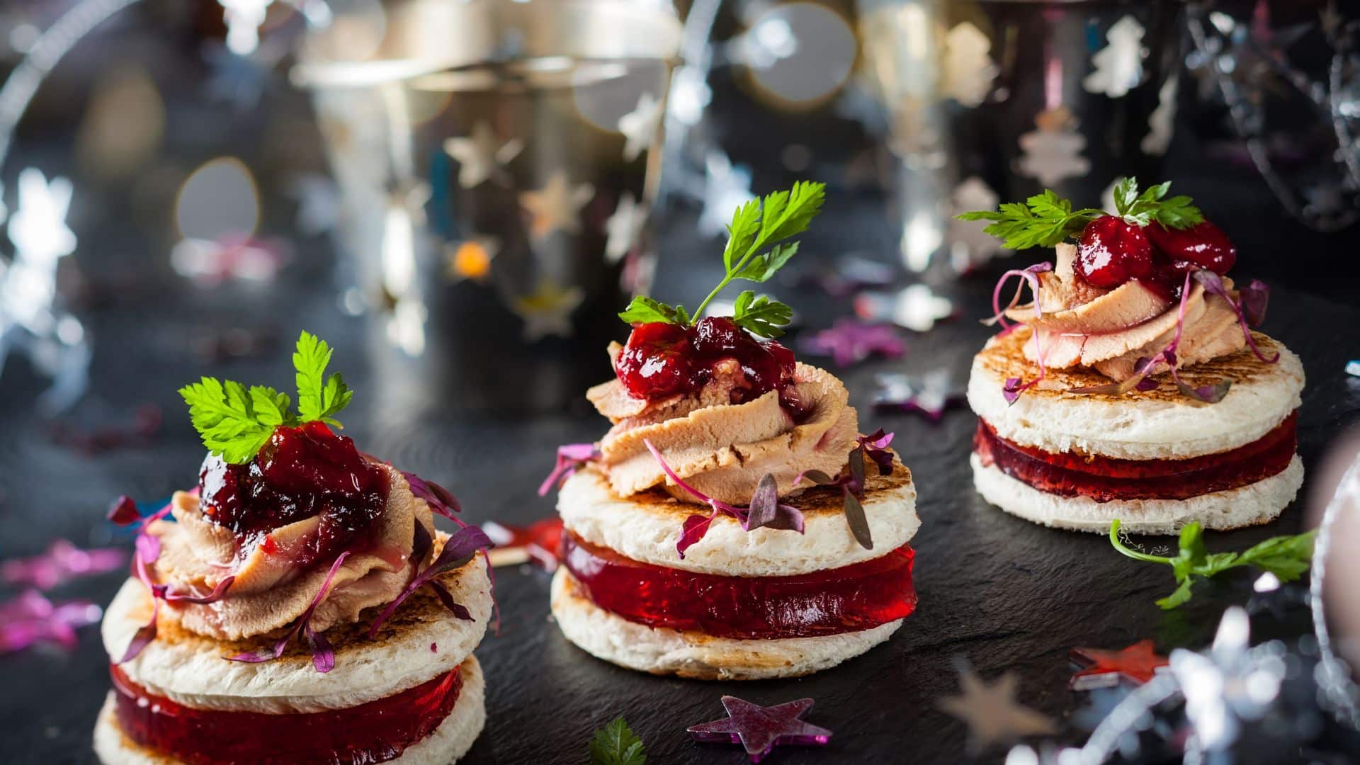 tapas festifs pour un aperitif de noel