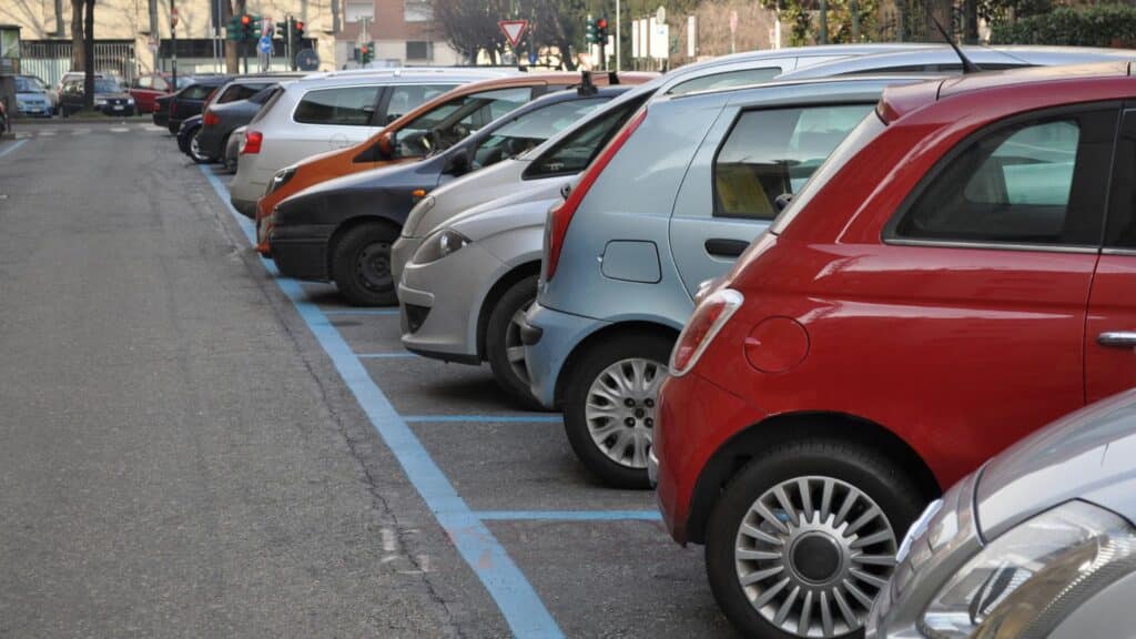 ville parking voiture