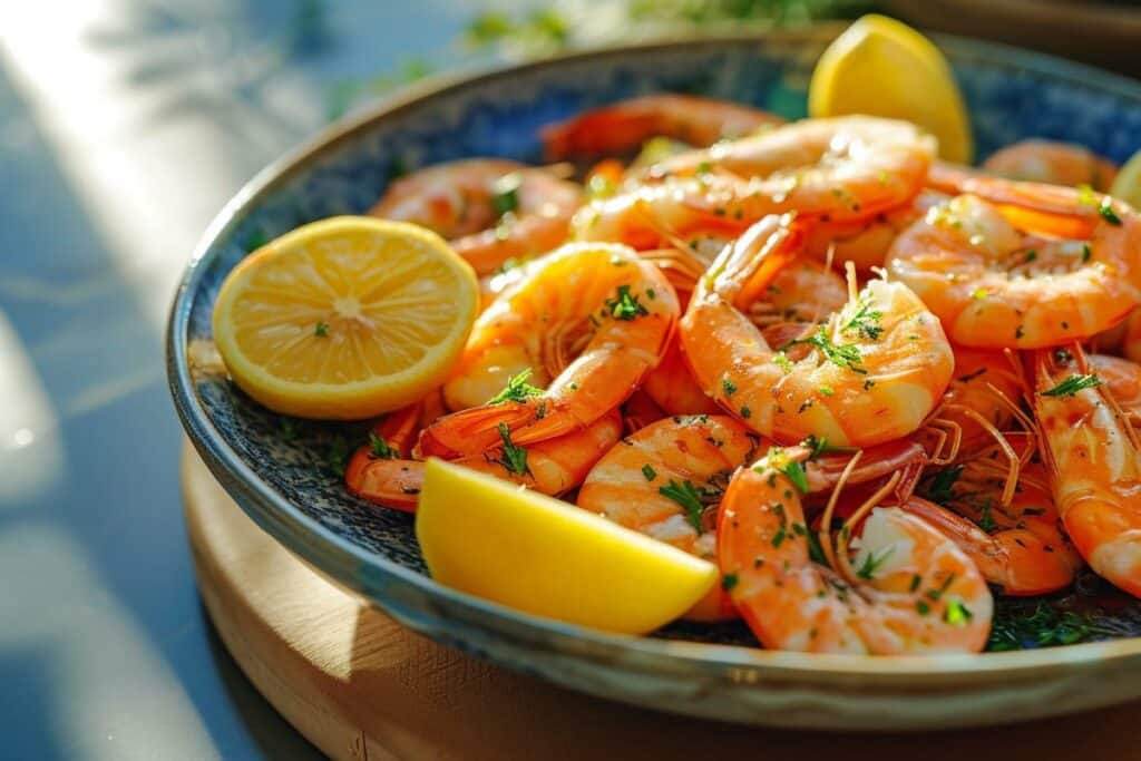 Recette d'apéro rapide : crevettes froides savoureuses et simples