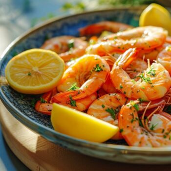 Recette d'apéro rapide : crevettes froides savoureuses et simples