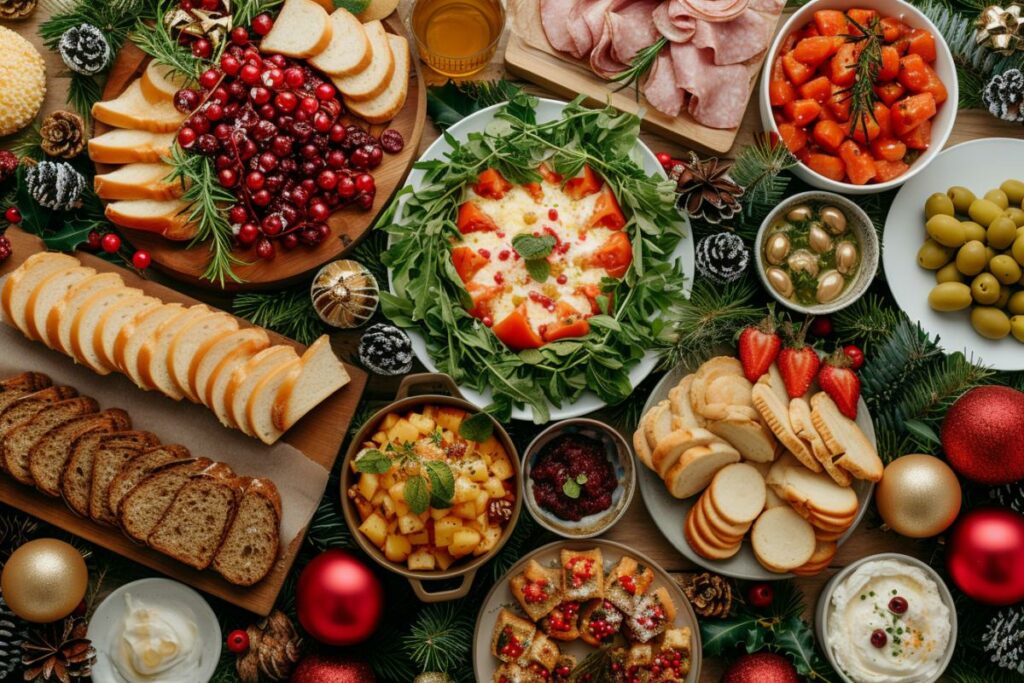 Idées d'apéro de noël originaux : recettes festives et conviviales