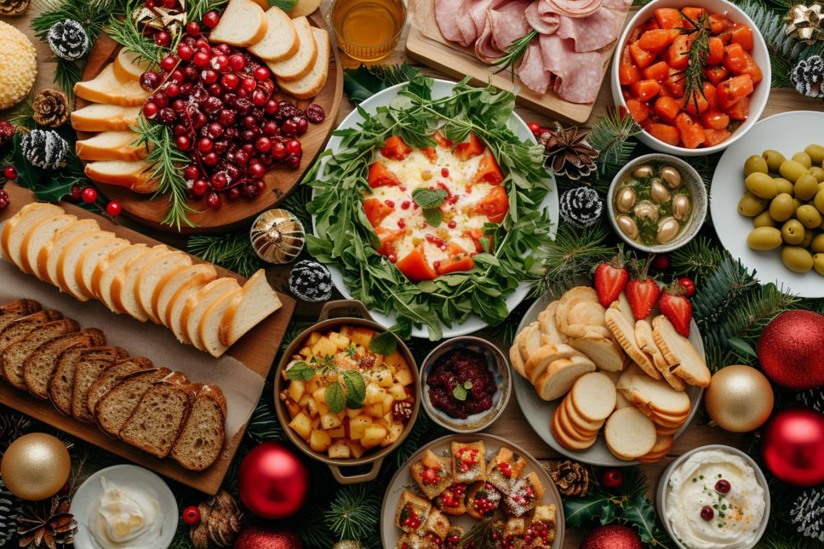 Idées d'apéro de noël originaux : recettes festives et conviviales