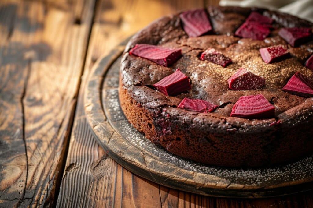 Gâteau au chocolat et betterave : recette surprenante et savoureuse