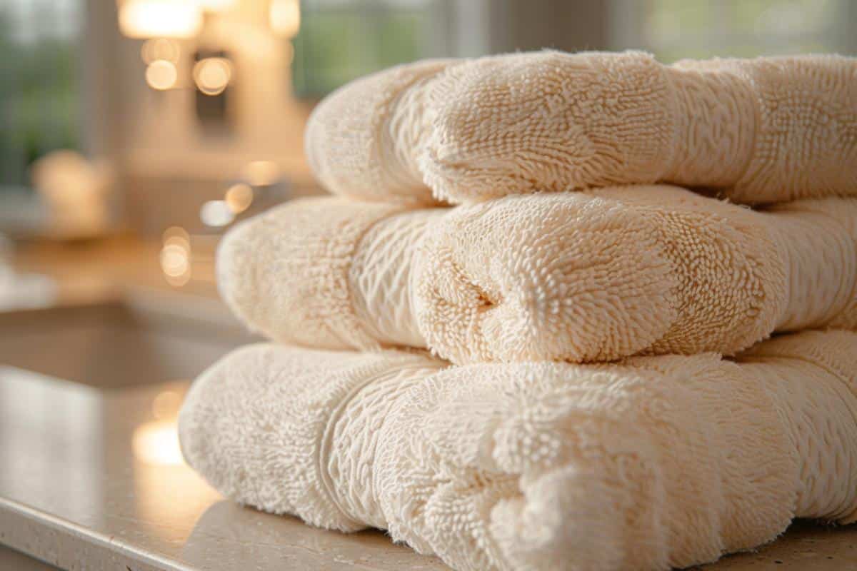 Astuce quotidienne des hôtels pour des serviettes plus douces et moelleuses