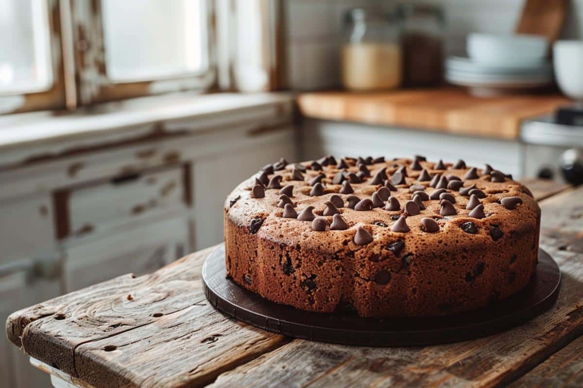 Recette facile pour un gâteau moelleux aux pépites de chocolat inoubliable