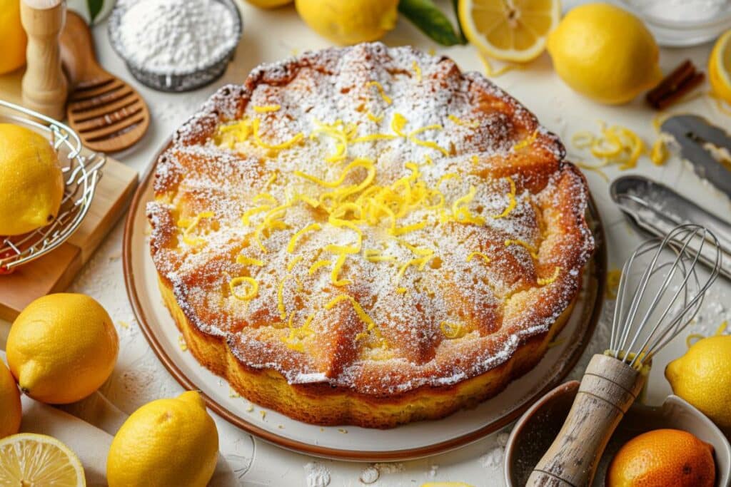 Recette facile et rapide pour un délicieux gâteau aux citrons maison