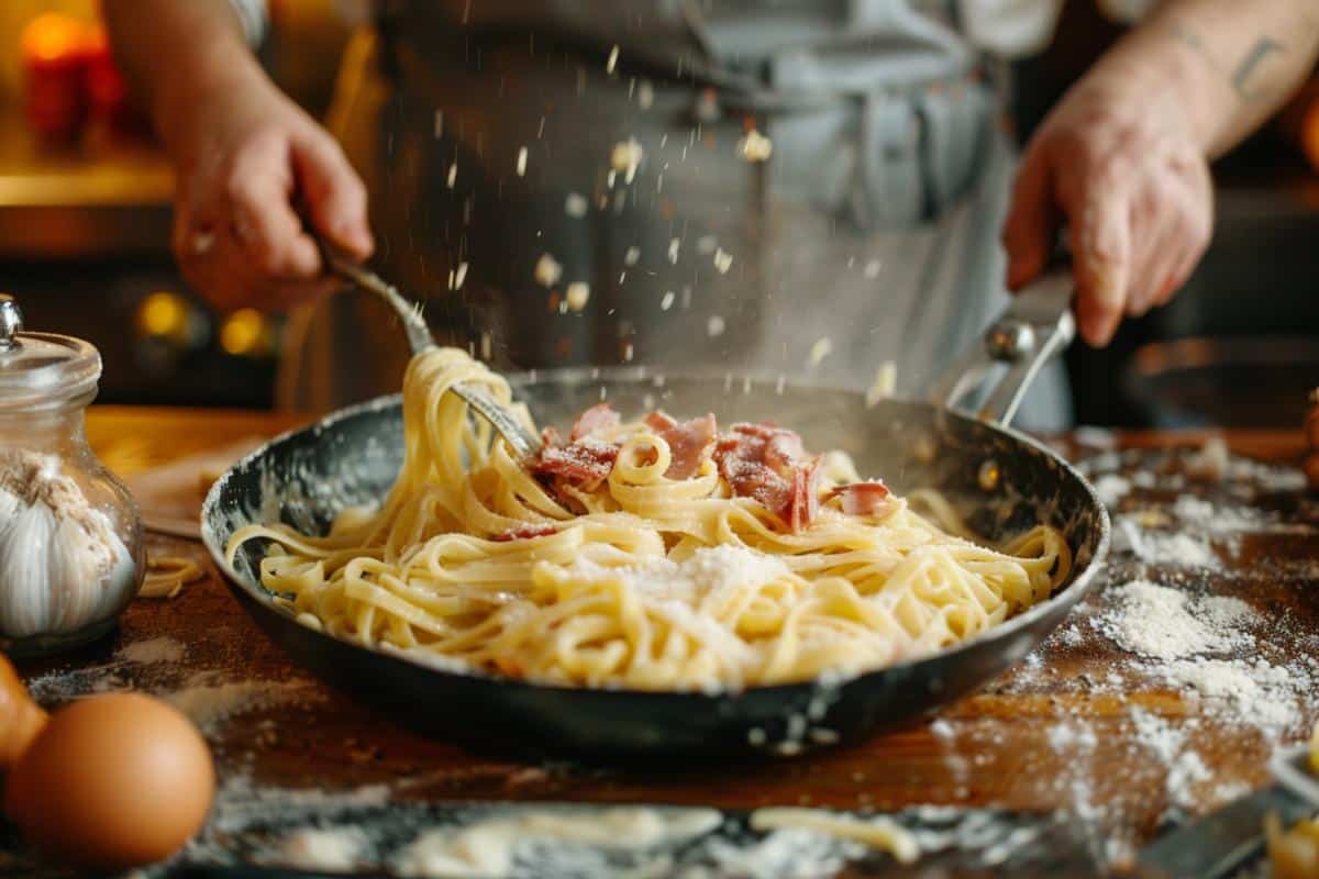 Recette carbonara italie authentique : secrets et astuces pour un plat parfait