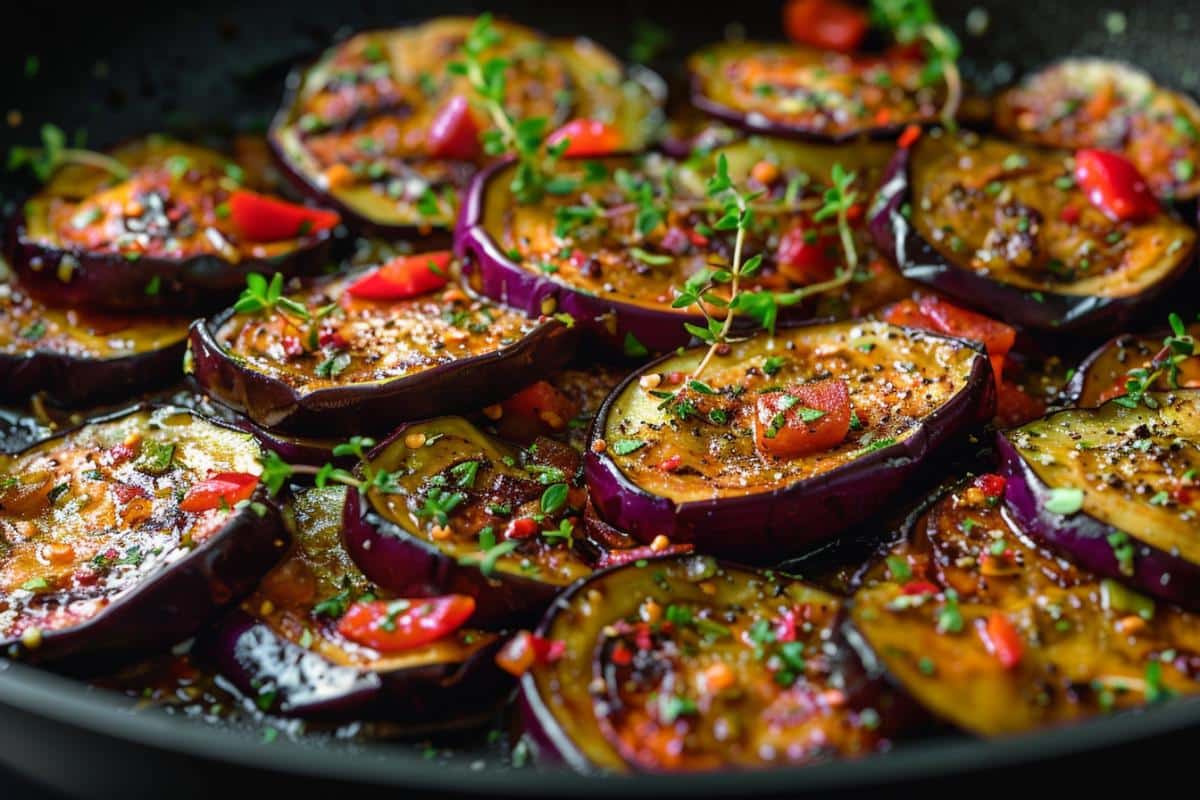 10 recettes d'aubergines à la poêle faciles et savoureuses
