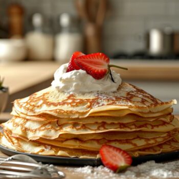 Recette crepe 2 œufs facile et rapide pour des crêpes moelleuses à chaque fois