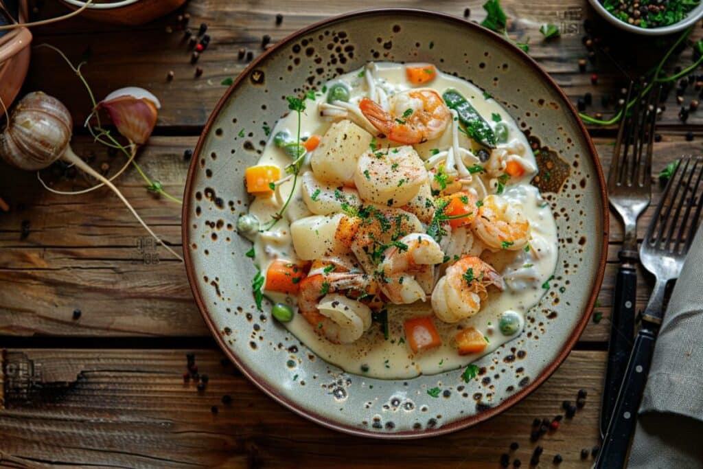 blanquette de poissons