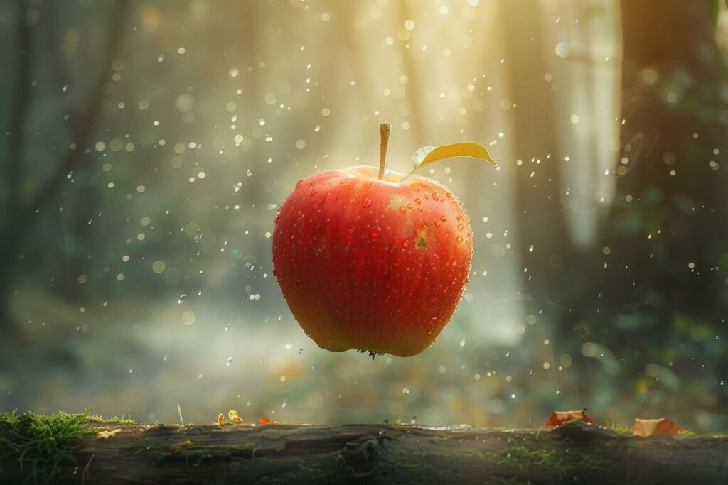 invisible aux pommes