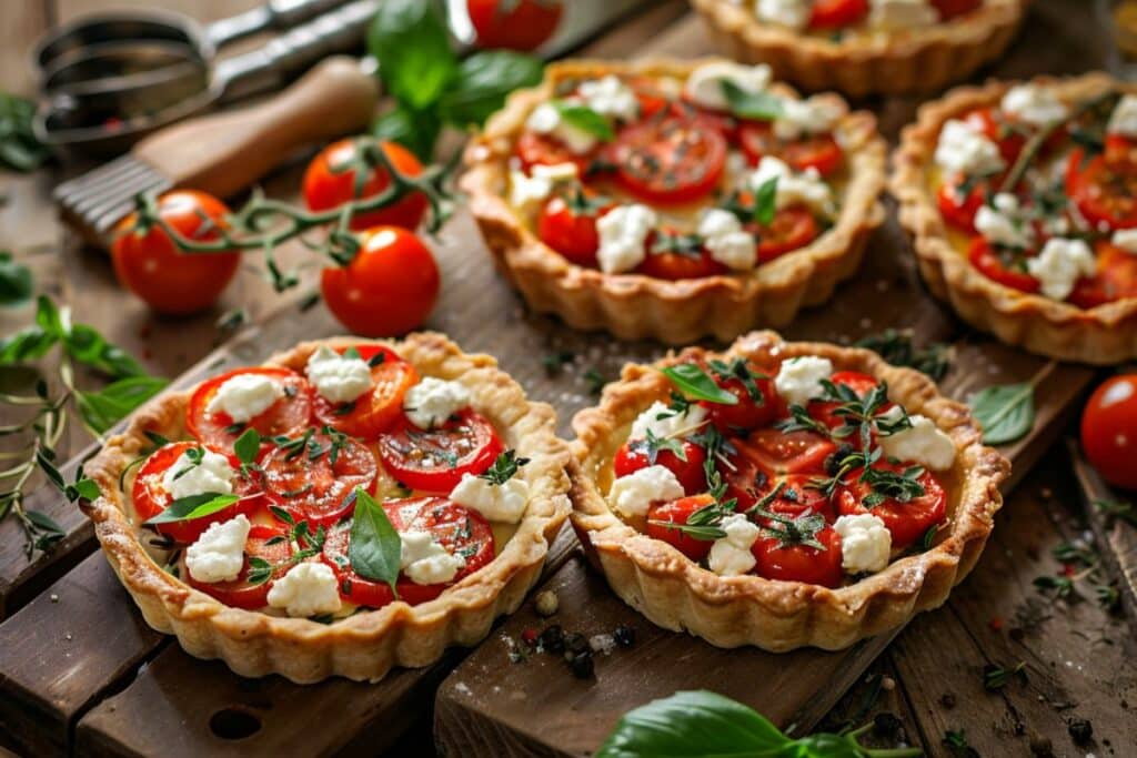 tartelette tomate chevre