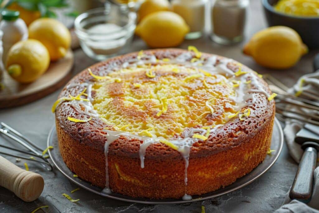 Gâteau au yaourt et citron : Recette facile et délicieuse pour tous les jours