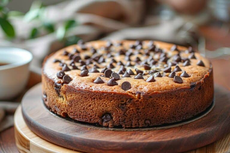 Recette facile et rapide : gâteau pépite de chocolat moelleux et gourmand