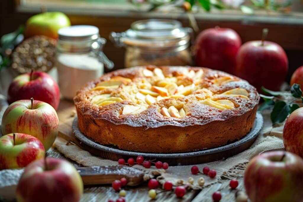 Recette facile et rapide de gâteaux yaourt aux pommes pour toutes occasions