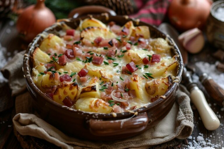 Découvrez la tartiflette recette traditionnelle : un plat savoyard réconfortant
