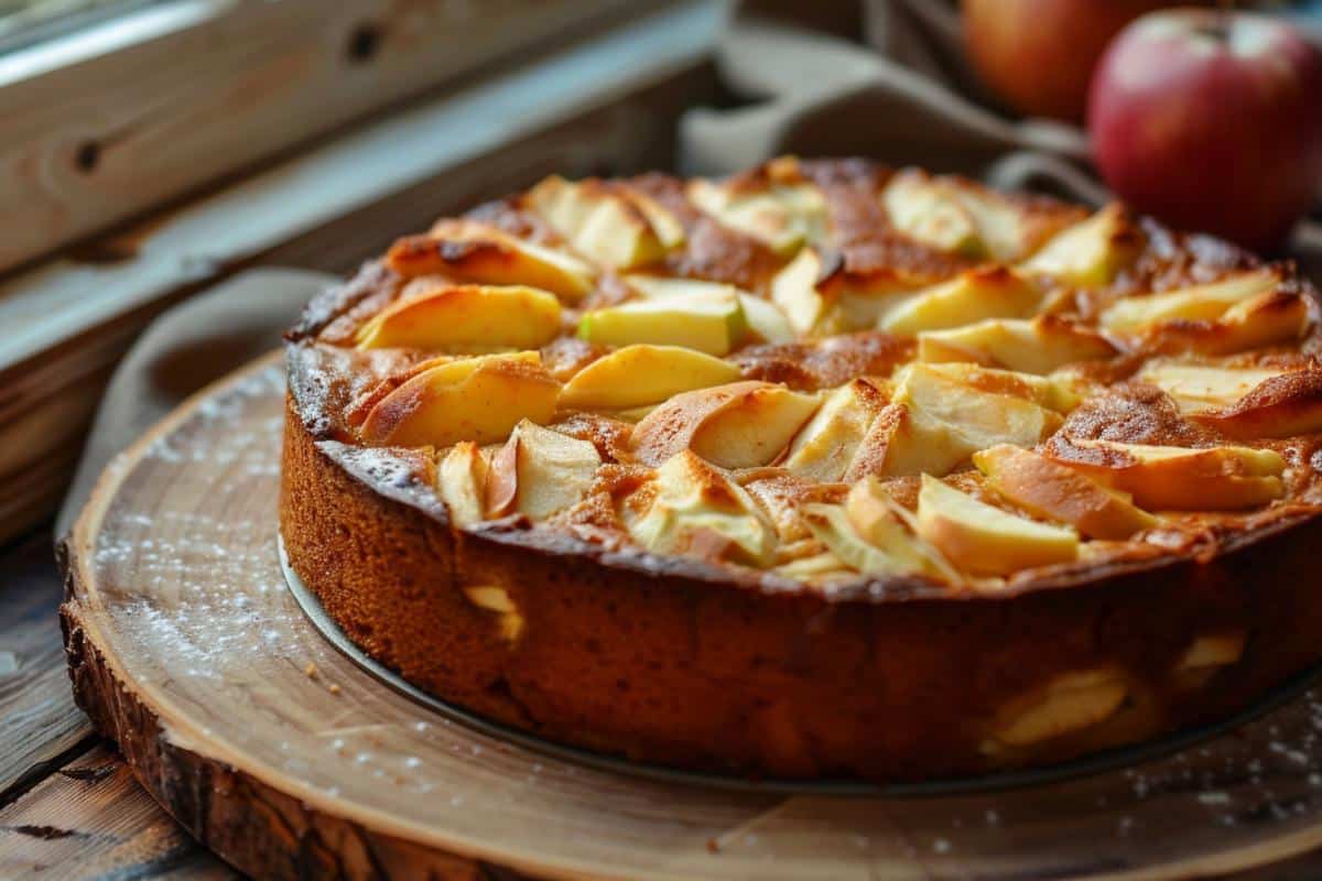 gateaux yaourt pomme