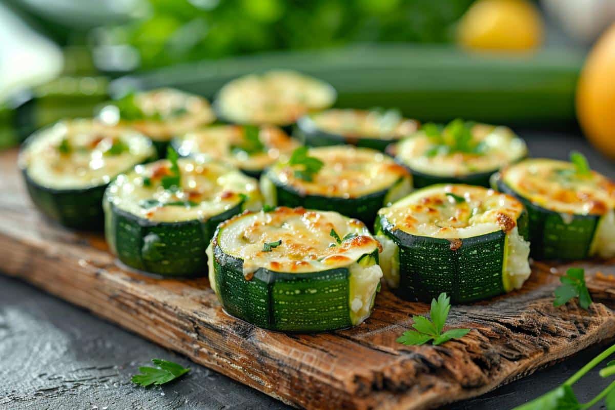 Rouleaux de courgettes : recette rapide et savoureuse pour dîner parfait