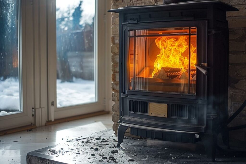 Poele à pellet : La méthode de grand-mère pour rendre votre vitre toute propre.