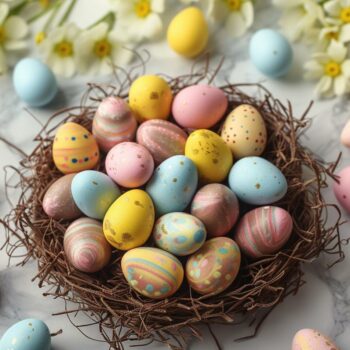 Recette facile pour Pâques : Comment faire des Nids de Chocolat aux Œufs