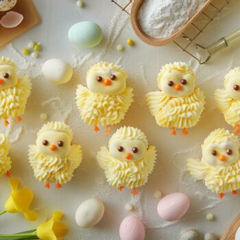 Recette facile pour Pâques : Guimauves maison en forme de poussins