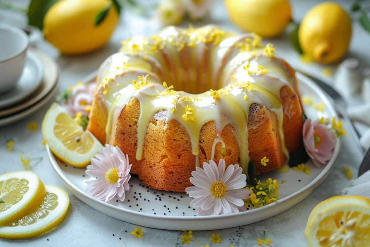 Recette de Pâques : comment préparer un Gâteau Bundt Citron et Pavot facilement