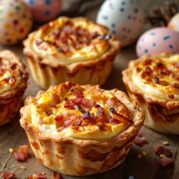 Recette amuse-bouche pour Pâques : délicieuses Mini Quiches Lorraine
