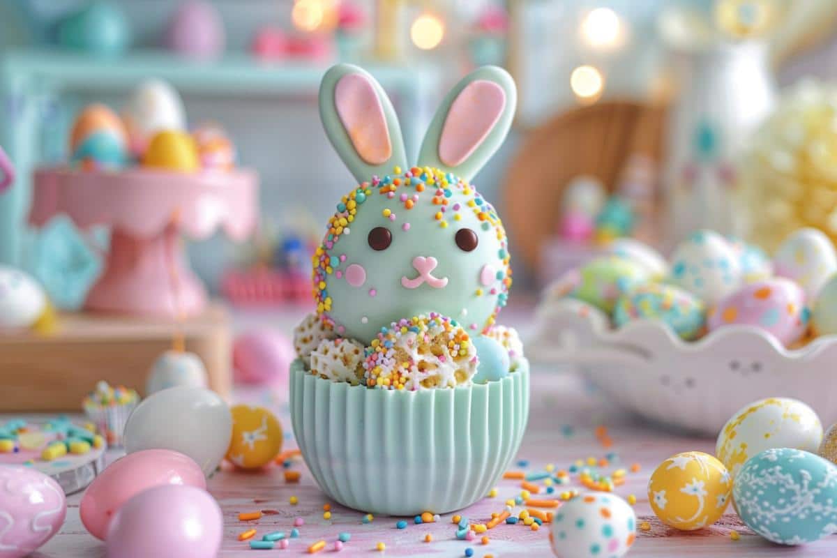 Recette facile pour Pâques : Pops de Gâteau Lapin, délice pour petits et grands