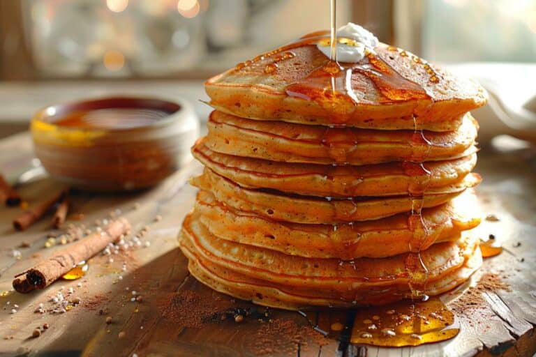 Recette brunch de Pâques : pancakes aux carottes et épices faciles et délicieux