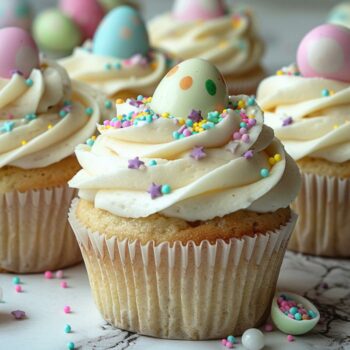 Recette Cupcakes de Pâques à la Vanille : Glaçage Pastel pour une Touche Festive