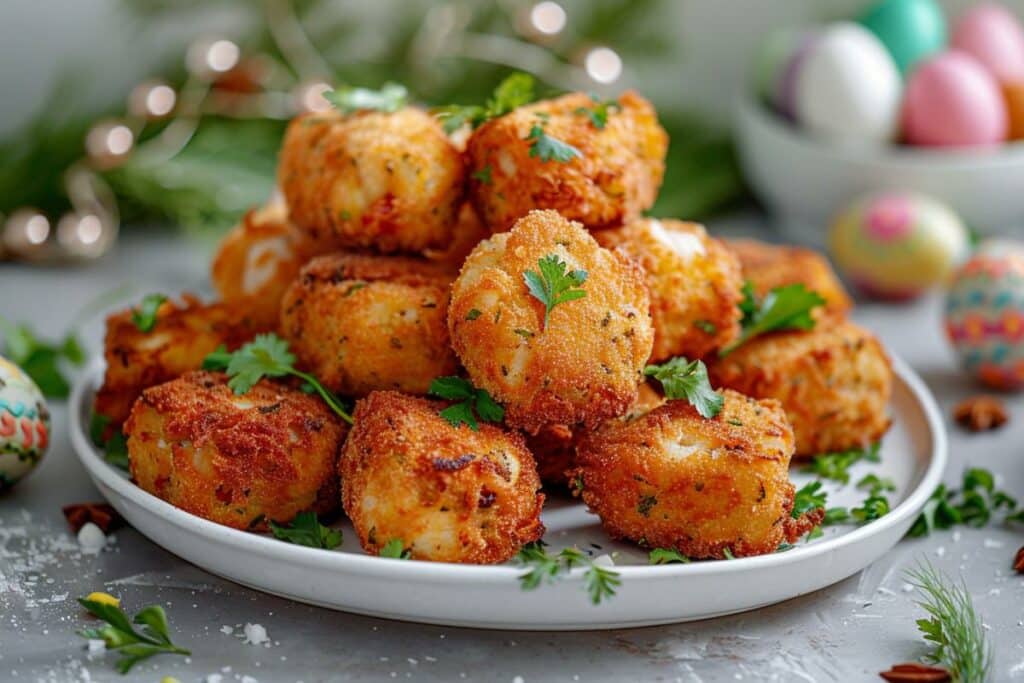 Recette amuse-bouche Pâques : Croquettes de poisson épicées, idéales pour la fête