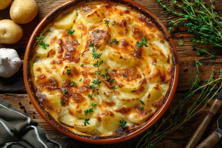 Découvrez le secret d'un gratin dauphinois crémeux à la perfection
