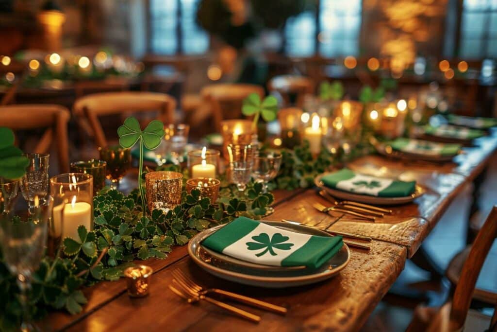 DIY déco de table Saint-Patrick : idées faciles pour un apéro inoubliable