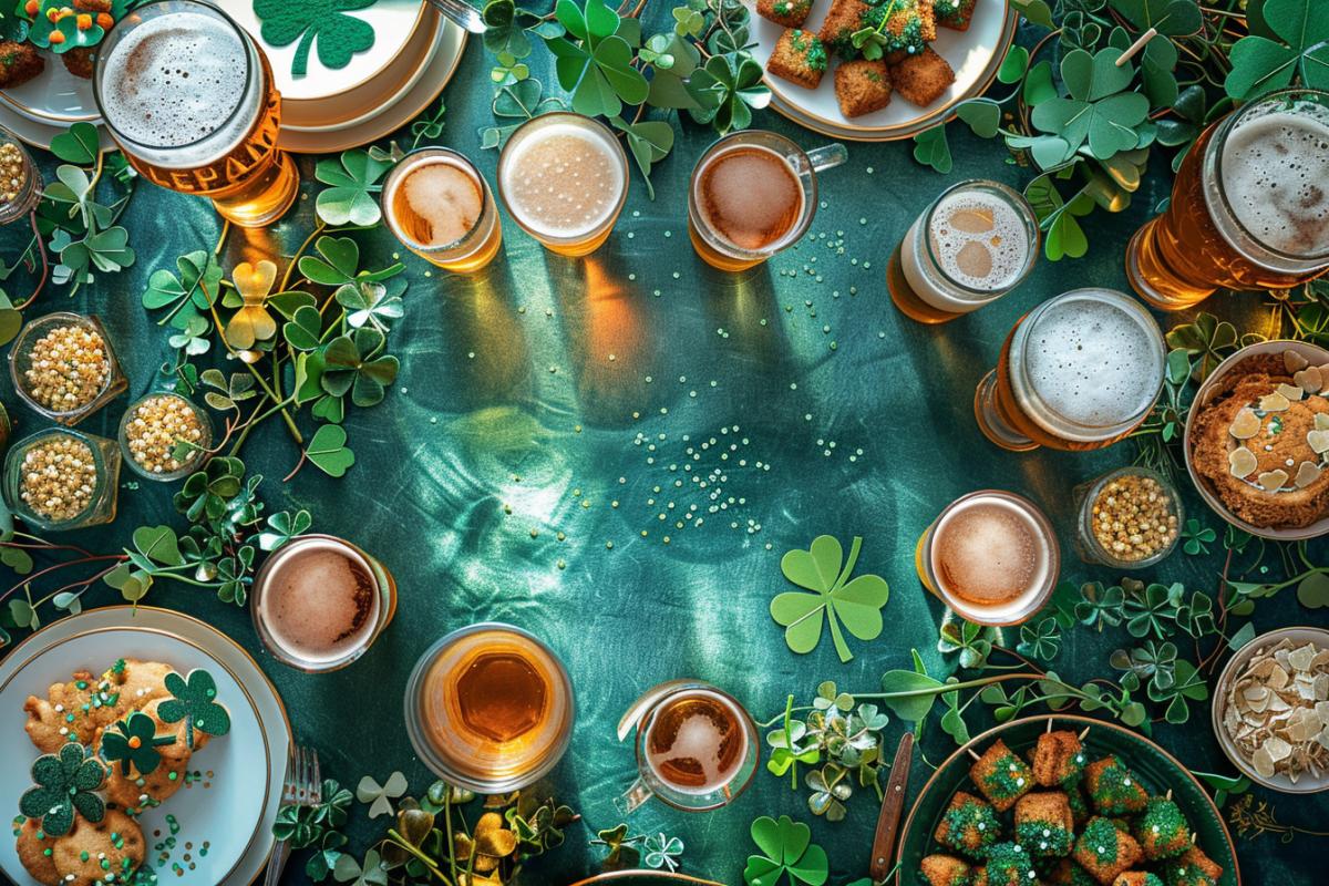 Créez vos accessoires de Saint-Patrick pour l'apéro : guide facile