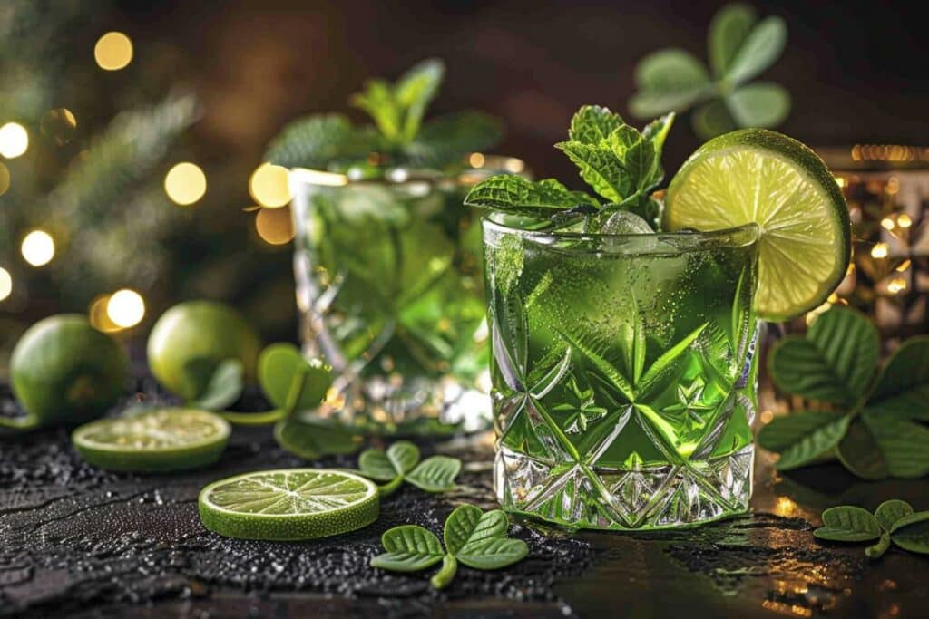 Célébrez la Saint-Patrick avec ces cocktails verts incontournables