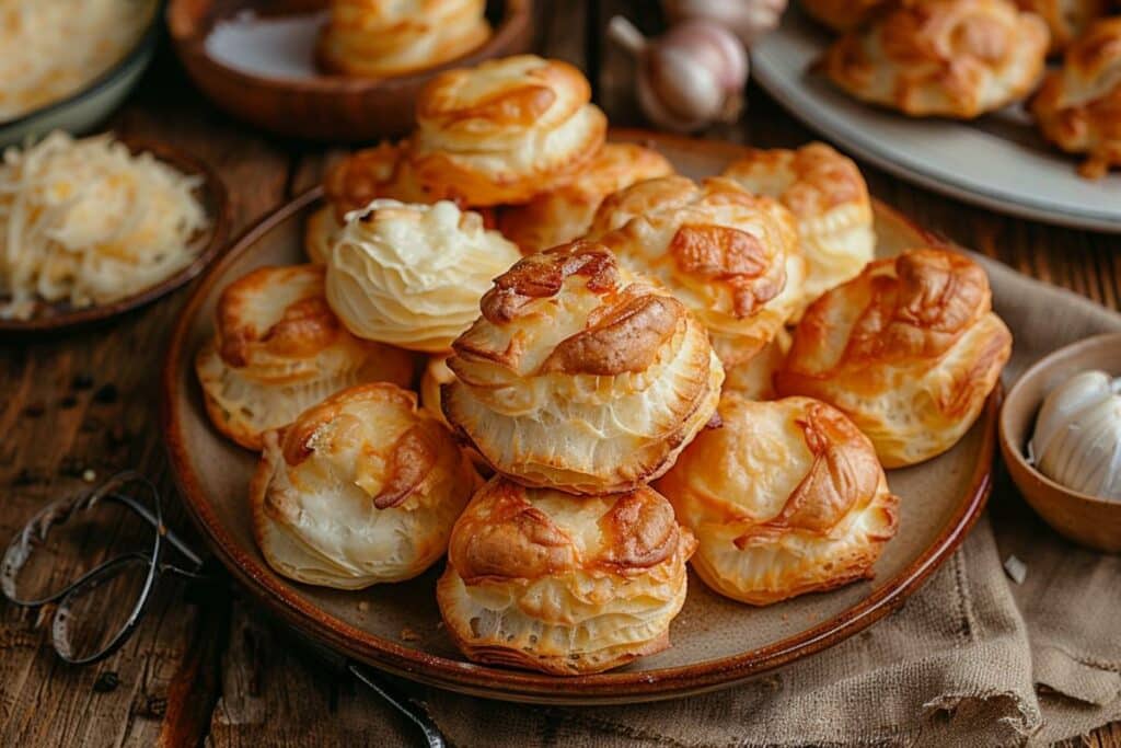 Gougères au fromage : recette de grand-mère pour une gourmandise aérienne parfaite