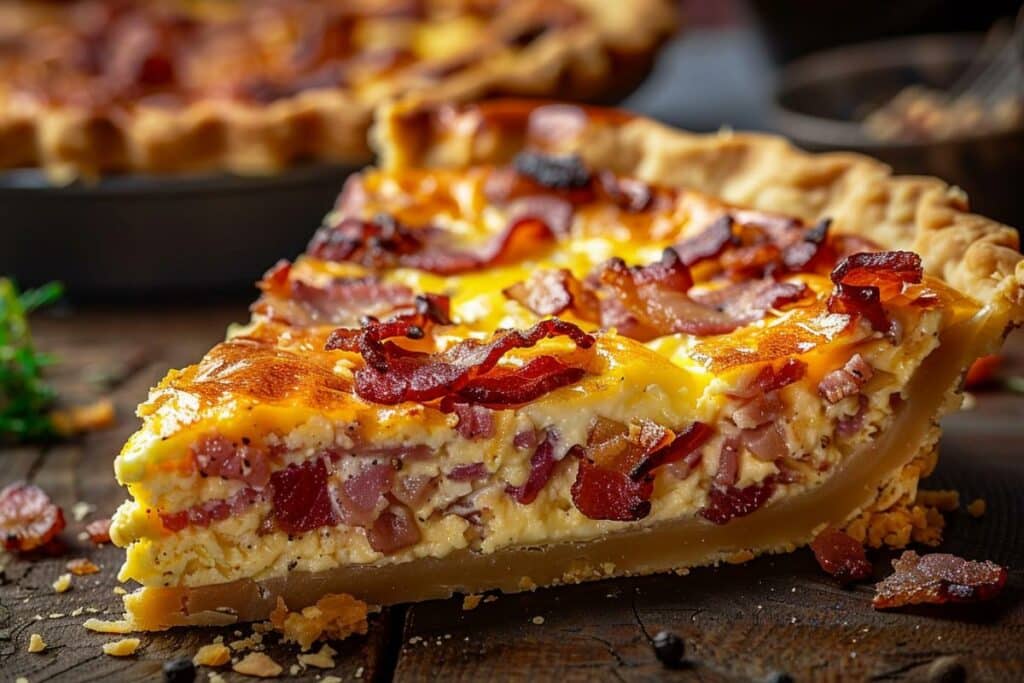 Quiche lorraine sans pâte : recette allégée et surprenante pour gourmets