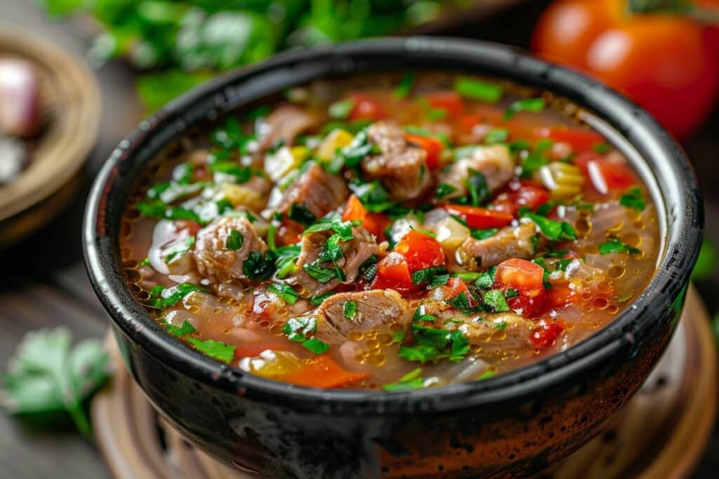 Recette rapide de chorba : parfait pour une soupe express et savoureuse