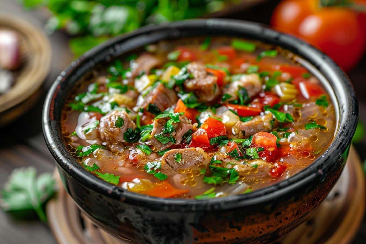 Recette rapide de chorba : parfait pour une soupe express et savoureuse
