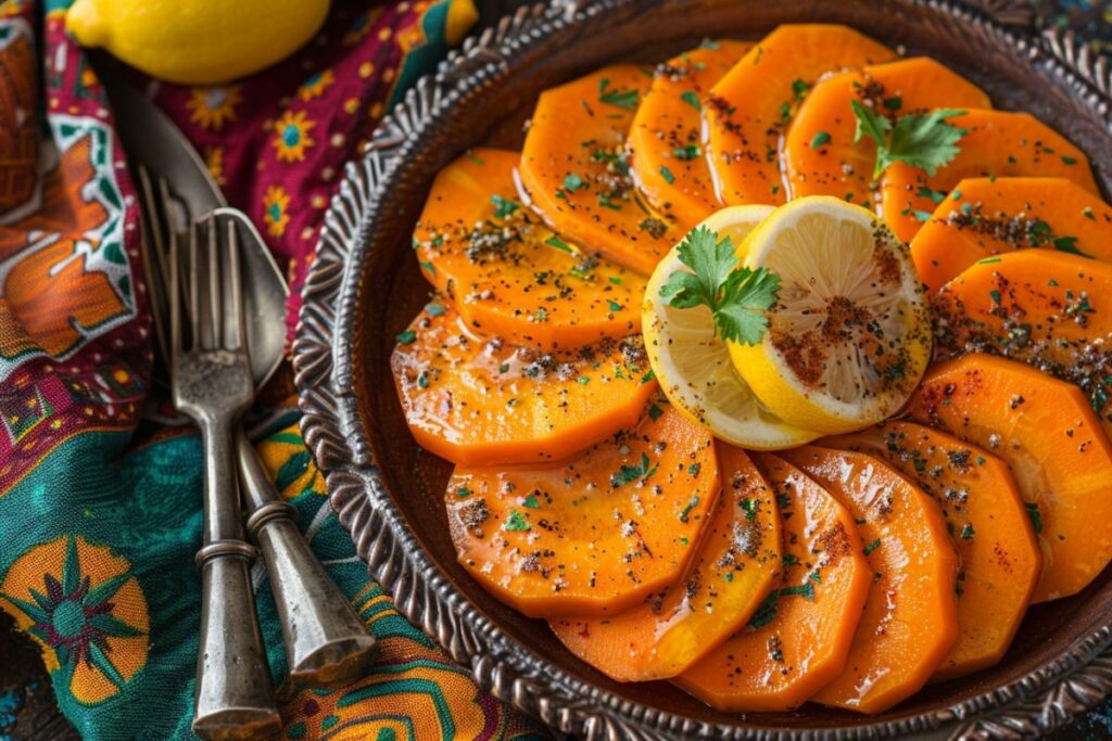 Recette facile et économique : salade de carottes à la marocaine