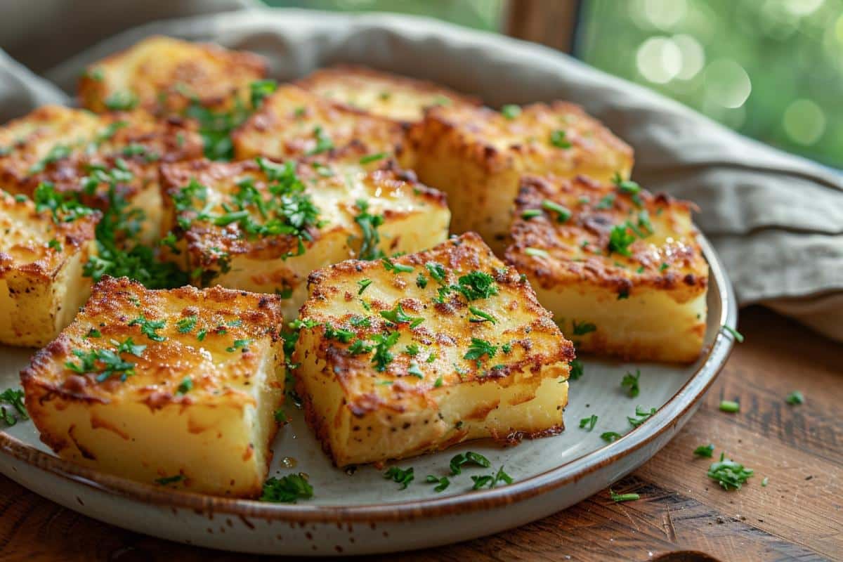 Recette facile et rapide : Comment faire des Bricks aux pommes de terre croustillantes.