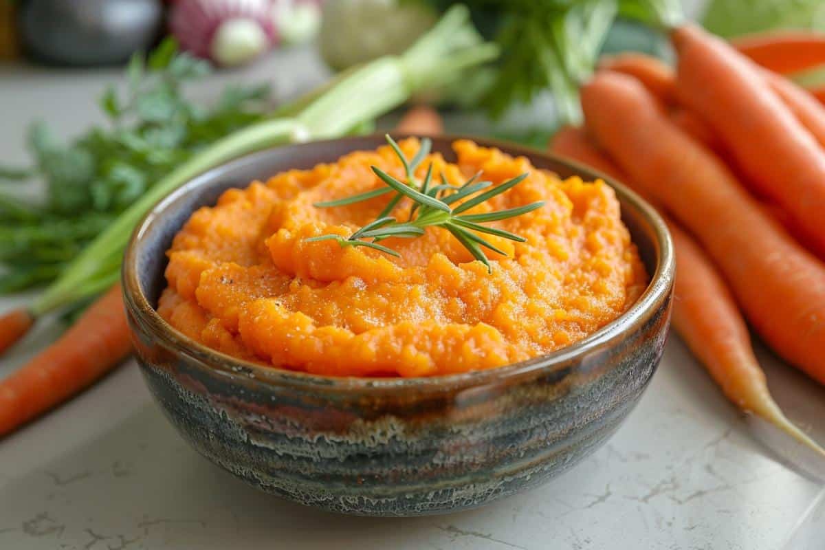 Pur e Carottes pommes De Terre Au Fromage Blanc Et Cumin Apero Bordeaux