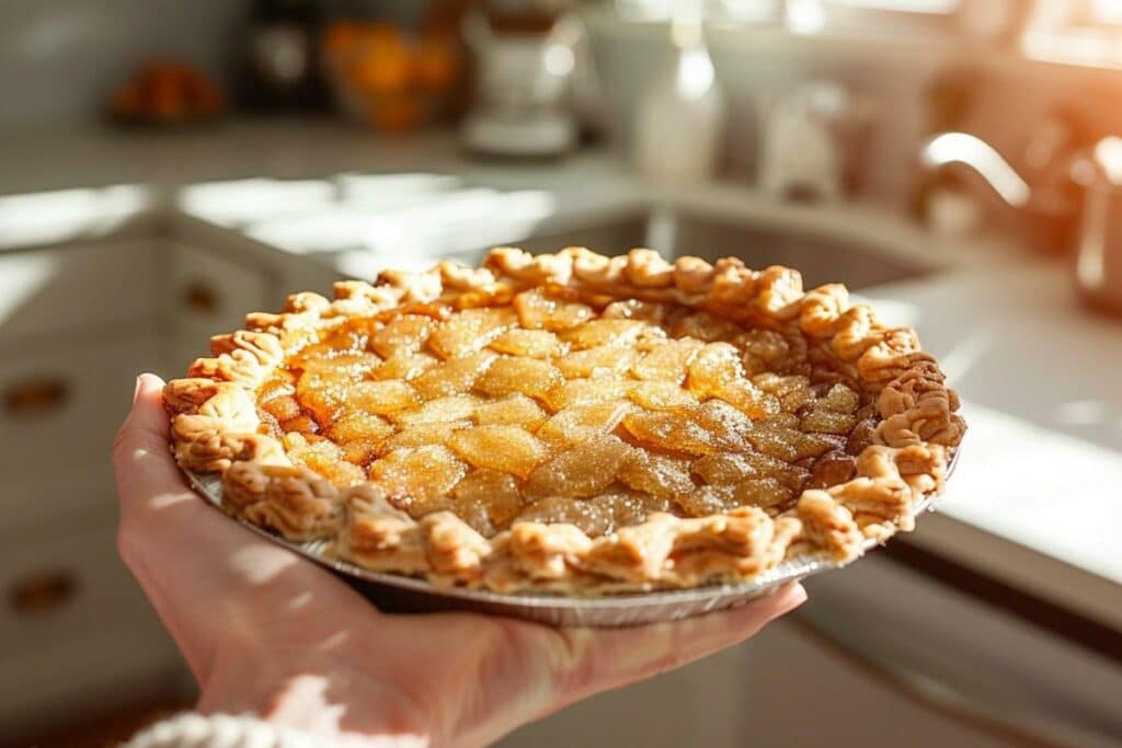 Dégustez la tarte au sucre suprême, un trésor gourmand régional