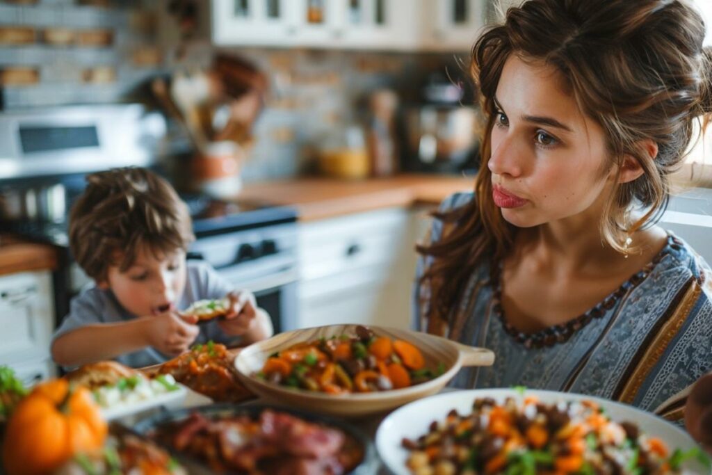 Elle impose un régime vegan, il nourrit secrètement son fils de viande