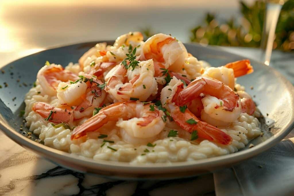 Risotto aux fruits de mer : découvrez la symphonie maritime de grand goût