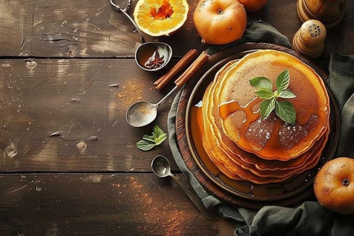 Recette brunch : Pancakes patate douce et cannelle, gourmandise audacieuse