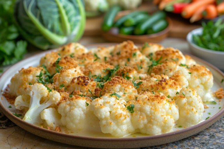 Gratin de chou-fleur light : découvrez la recette sans béchamel mais délicieuse !