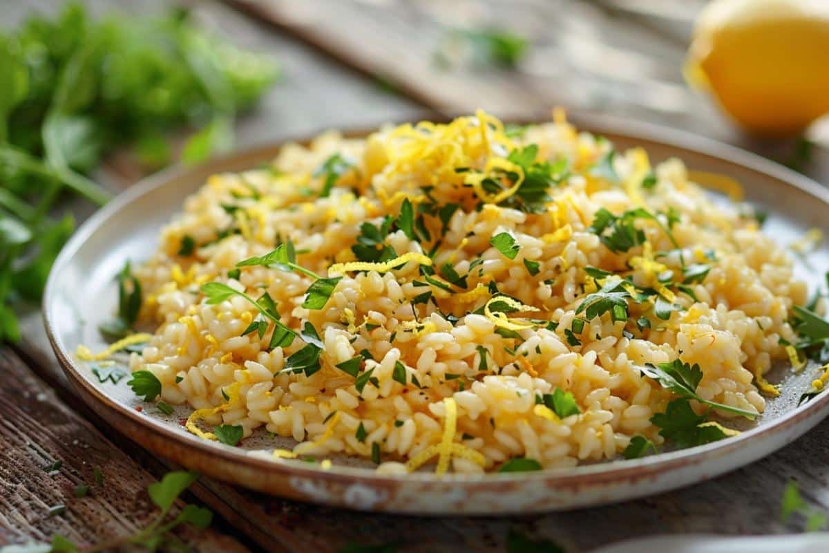 Risotto au safran et agrumes : recette facile pour un délicieux voyage gustatif